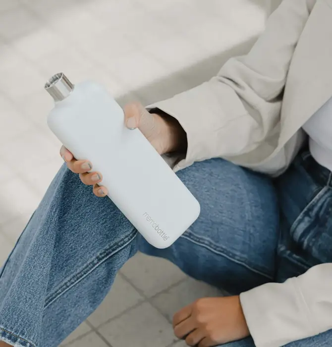 Memobottle Slim | Stainless Steel