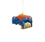 Ornament | 3D Glass | Colorful Thunder Bison