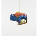 Ornament | 3D Glass | Colorful Thunder Bison