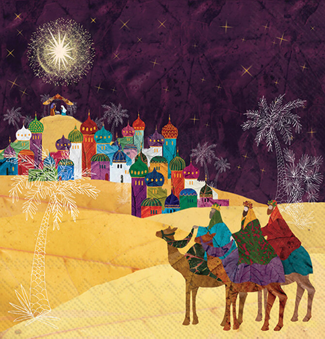 Napkins | Holiday Cocktail | Wise Men