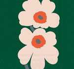 Napkins | Lunch | Unikko Green
