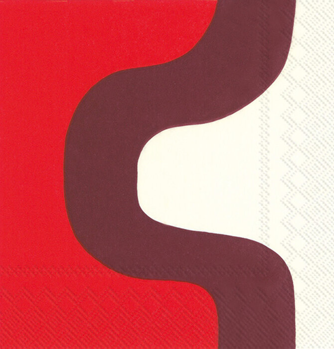Napkins | Lunch | Seireeni Dark Red