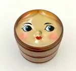 Container | Wooden | Doll Face