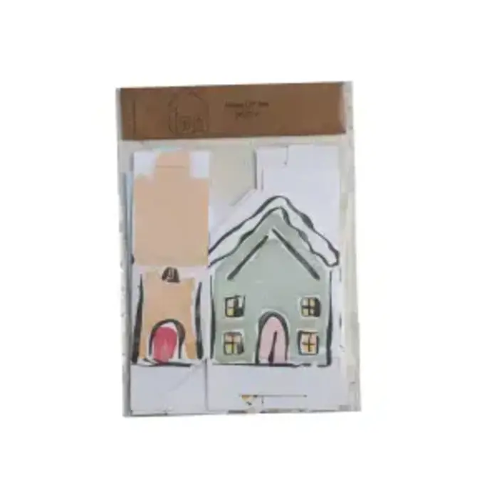 Gift Box Set | Recycled Paper House Shape (Small)