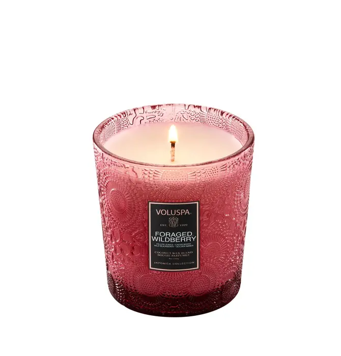 Candle | Foraged Wildberry | Classic Embossed Jar