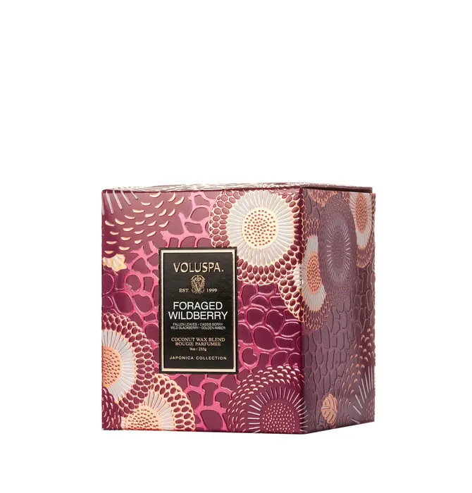 Candle | Foraged Wildberry | Classic Embossed Jar