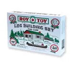 Toy | Log Building Set | 1930's Original Camp