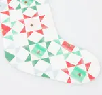 Napkins | Paper Patchwork Stocking | Set of 16