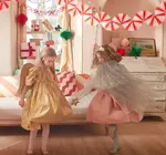 Garland | Candy Cane Stripe Honeycomb