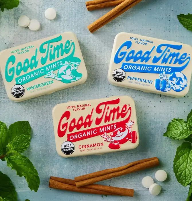 Candy | Organic Mints | Good Time