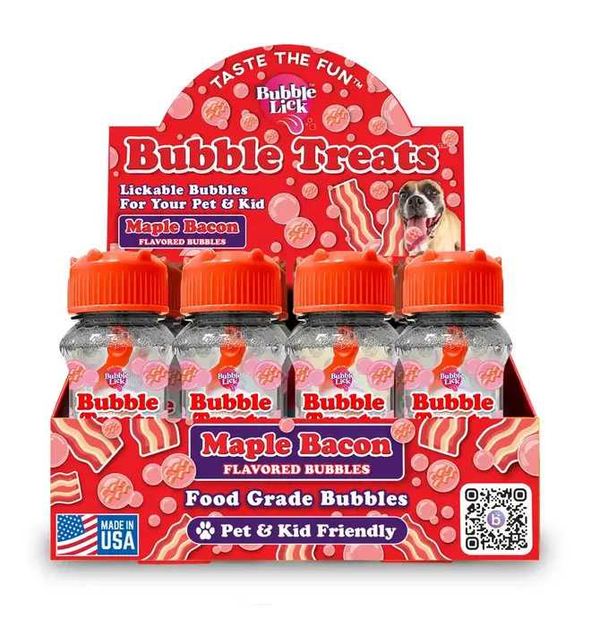 Flavored Bubbles | BubbleLick | Maple Bacon