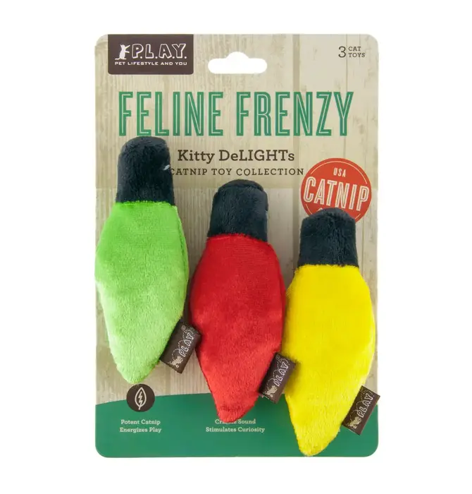 Cat Toy | Feline Frenzy Catnip | Kitty DeLights (Bulbs)