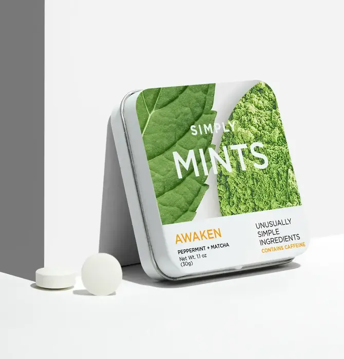 Candy | Simply Mints Awaken | Peppermint Matcha