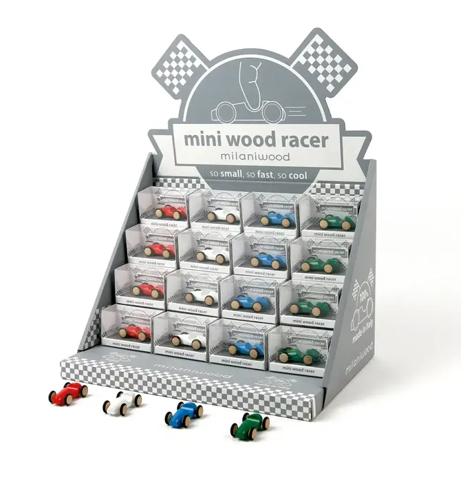 Toy | Mini Wood Racers