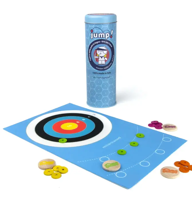 Game | Jump! Wooden Tiddlywinks