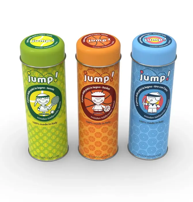 Game | Jump! Wooden Tiddlywinks