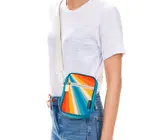 Bag | Mini Brick Crossbody Recycled | Retro Rainbow
