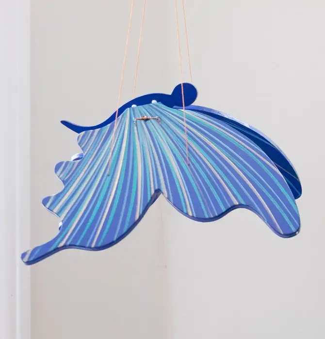 Mobile | Flying Butterfly | Blue