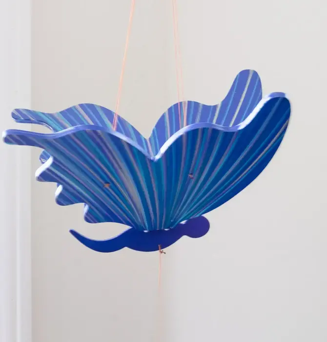 Mobile | Flying Butterfly | Blue