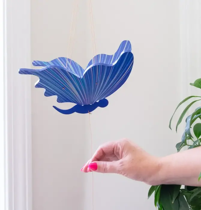 Mobile | Flying Butterfly | Blue