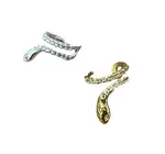 Ear Cuff  | Snake Crystal