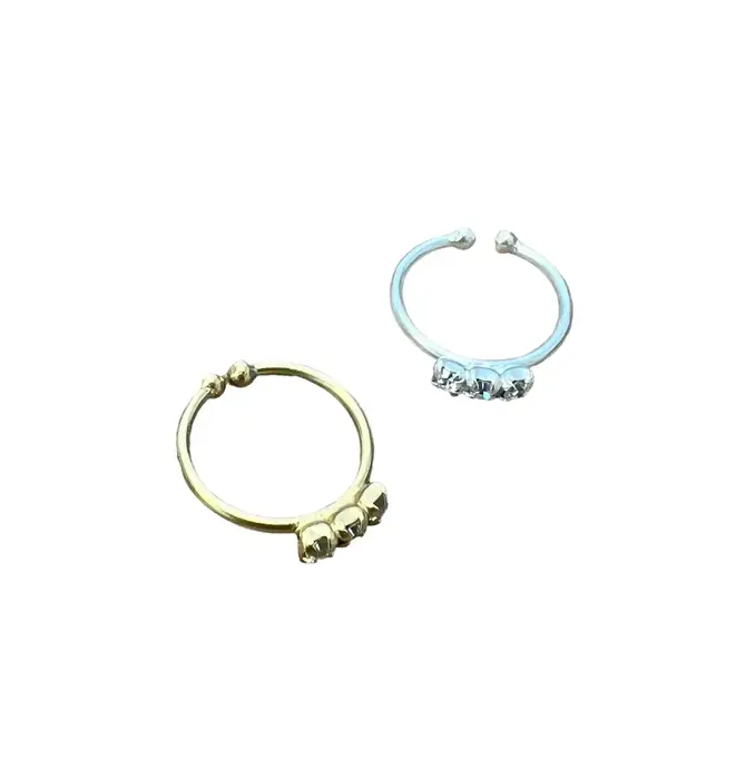 Ear Cuff | Triple Crystal