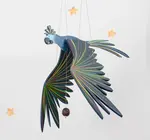 Mobile | Flying | Cockatiel Parrot Blue