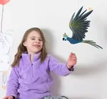 Mobile | Flying | Cockatiel Parrot Blue