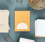 Notebook | Mini Jotter | Rainbow | Saffron