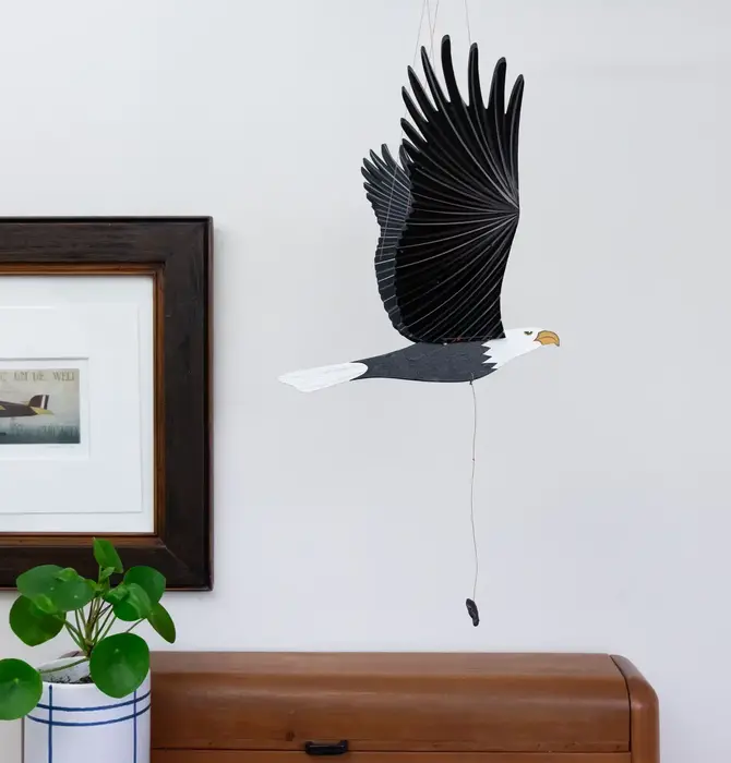 Mobile | Flying | American Bald Eagle