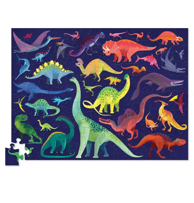 Puzzle | 100-Piece | 36 Dino Kingdom