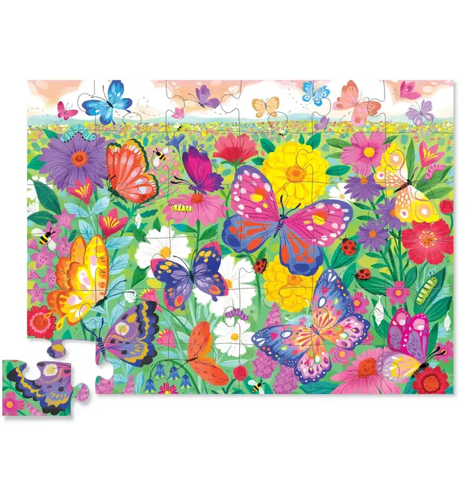 Puzzle | 36-Piece | Butterfly Garden