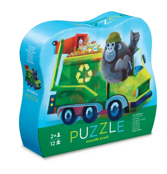 Puzzle | 12-Piece Mini | Go Gorilla