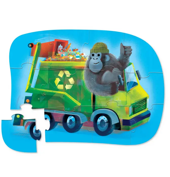 Puzzle | 12-Piece Mini | Go Gorilla