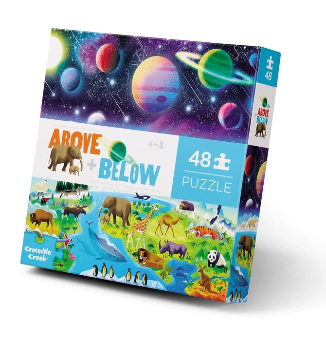 Puzzle | 48-Piece | Above & Below/Earth & Space