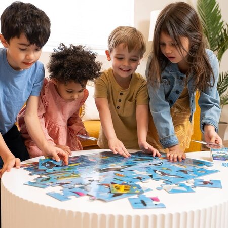 Puzzle | Jiggie 56-Piece | Horsin' Around - PLENTY Mercantile