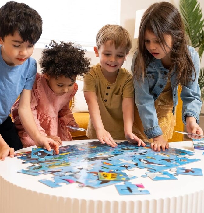 Puzzle | 48-Piece | Above & Below/Earth & Space