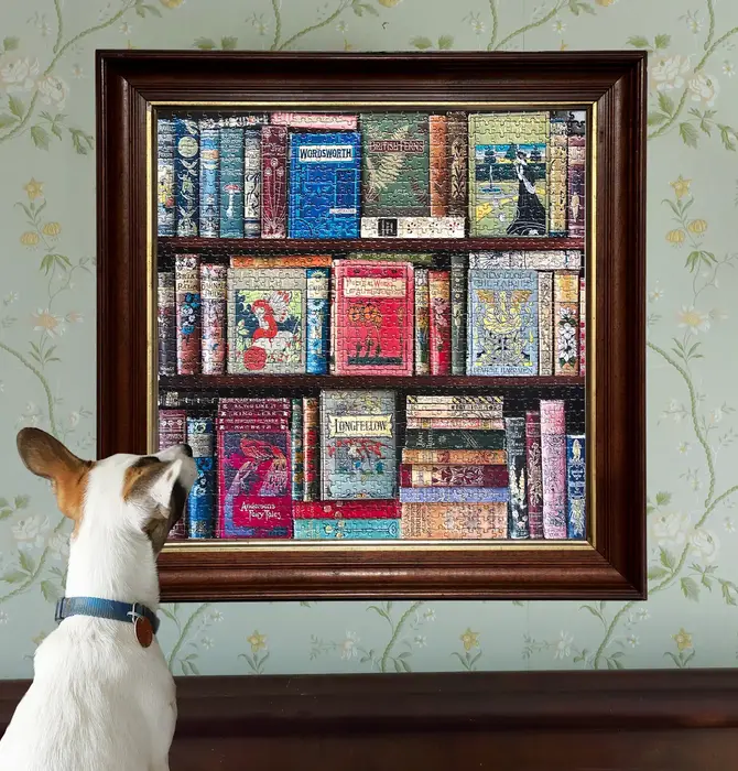 Puzzle | 1000-Piece | Vintage Library