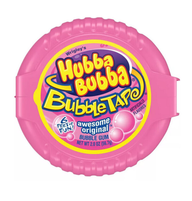 Candy | Tape Gum | Hubba Bubba Original