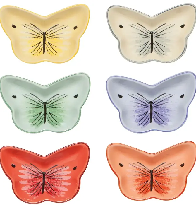 Pinch Bowl | Butterfly-Shaped | Single (Assorted)