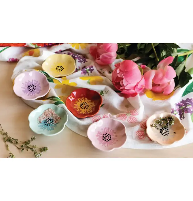 Pinch Bowl | Flower-Shaped | Single (Assorted)