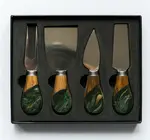 Cheese Knife Set | Resin Coated