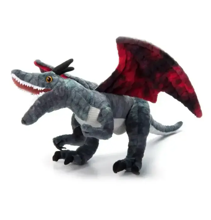 Toy | Animal Plush | Black Dragon 20"