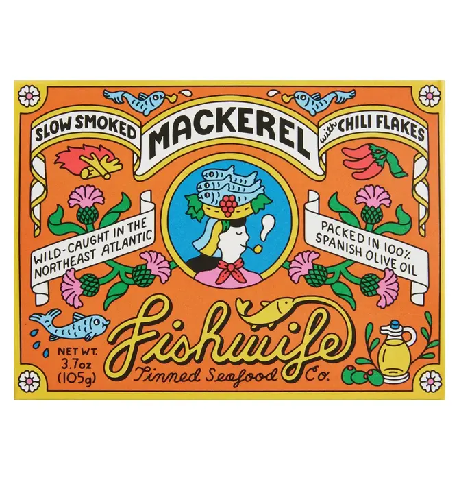 Snack | Mackerel | Slow Smoked w/Chili Flake
