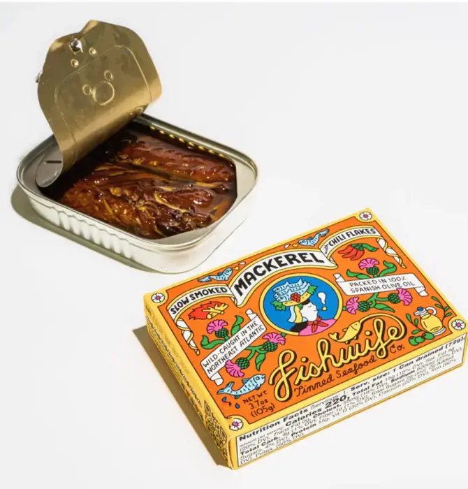 Snack | Mackerel | Slow Smoked w/Chili Flake
