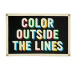 Banner | Camp Flag | Color Outside the Lines