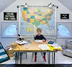 Banner | Camp Flag | Color Outside the Lines