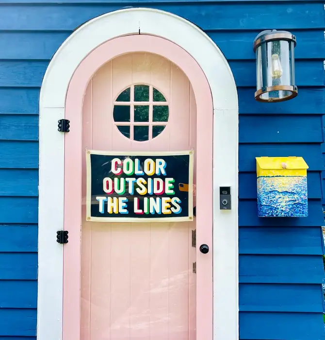 Banner | Camp Flag | Color Outside the Lines