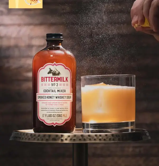 Cocktail Mixer | Smoked Honey Whiskey Sour