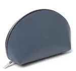 Cosmetic Pouch | Half Moon | Recycled Leather